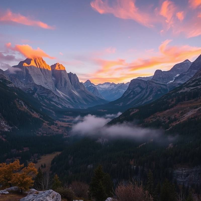 Foto de un taller de fotografía de paisajes en el Parque Nacional de Ordesa