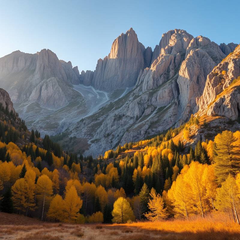 Foto del Parque Nacional de Ordesa y Monte Perdido en otoño